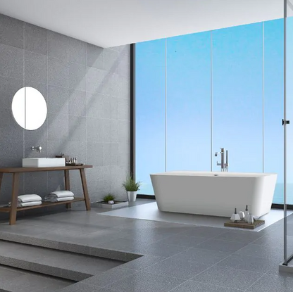 Freistehende Badewanne ROMA weiß 170 x 80 cm, Acryl