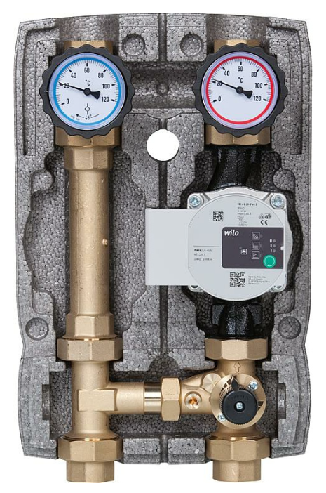 Heizkreisset MODvls DN25 R (1") mit EPP-Isolierung , ungemischt