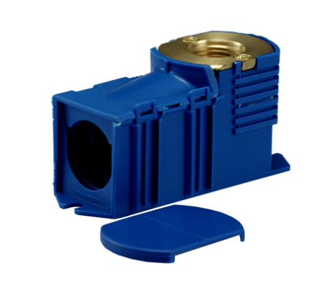 Unter-Putzdose mit 90° Winkel-Pressfitting