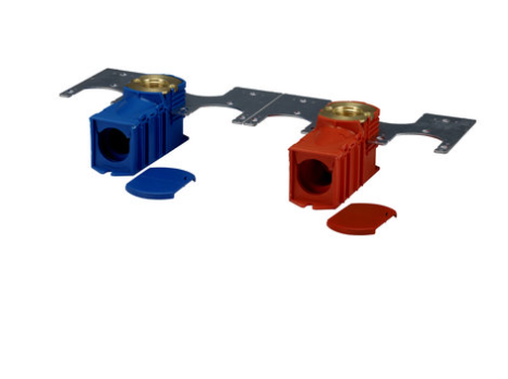 Unter-Putzdose mit 90° Winkel-Pressfitting (KIT)